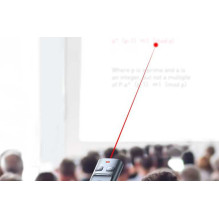 Baseus Orange Dot Wireless Presenter (Red Laser)(Charging) Grey