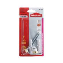 WC PAN FIXING KIT 10X80 GOLD 2PCS (40) WC PAN FIXING KIT 10X80 GOLD 2PCS (40)