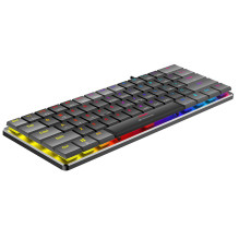 Tracer 47869 Gamezone KEYLO 61 (Low Profile) USB Mechanical Keyboard, Black / Grey