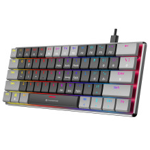 Tracer 47869 Gamezone KEYLO 61 (Low Profile) USB Mechanical Keyboard, Black / Grey