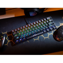 Tracer 47872 Gamezone CLAWS 61 USB Mechanical Keyboard, Black