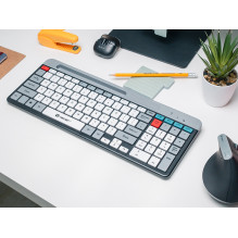 Tracer 47836 SHARP RF Wireless Keyboard, Grey