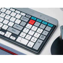 Tracer 47836 SHARP RF Wireless Keyboard, Grey