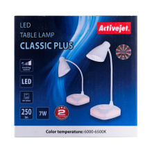 Activejet LED desk lamp AYE-CLASSIC PLUS white Activejet LED desk lamp AYE-CLASSIC PLUS white