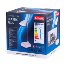 Activejet LED desk lamp AYE-CLASSIC PLUS white Activejet LED desk lamp AYE-CLASSIC PLUS white