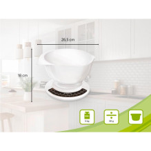 Maisto Svarstyklės - Soehnle Culina Pro Svarstyklės 5 kg Balta Maisto Svarstyklės - Soehnle Culina Pro Svarstyklės 5 kg Balta