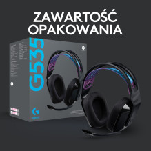 Logitech Headset G535 Lightspeed Black
