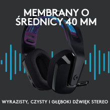 Logitech Headset G535 Lightspeed Black