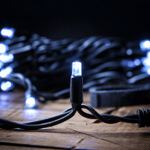 Lempučių užuolaida (šaltai baltos LED lemputės) PROLED IP67 8x2 m
