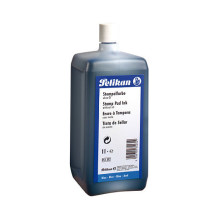 Pelikan Antspaudų dažai be aliejaus, mėlyni, 1000 ml su snapeliu