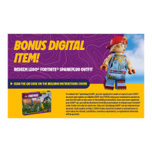 LEGO Fortnite Schali stovykla ir uždegimo žvakės menininkas 77075 LEGO Fortnite Schali stovykla ir uždegimo žvakės menininkas 77075