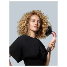 Supersonic R Curly+Coily Pastel Pink / rose Gold Power W 1700 Digital Motor Cool Air Setting Supersonic R Curly+Coily Pastel Pink / rose Gold Power W 1700 Digital Motor Cool Air Setting