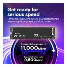 Crucial P510 M.2 PCI-e 5.0 NVMe 2TB SSD Crucial P510 M.2 PCI-e 5.0 NVMe 2TB SSD