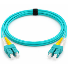 Optical patch cord, Duplex SC / SC MM OM3, LSZH. 1.5 m