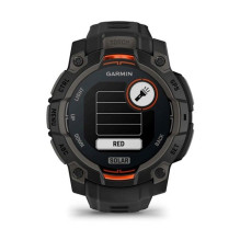 „Garmin Instinct® 3“ – 45 mm, saulės energija varomas laikrodis, juodas