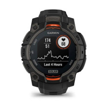 „Garmin Instinct® 3“ – 45 mm, saulės energija varomas laikrodis, juodas