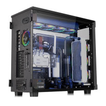 „Thermaltake View 91 TG RGB Ultra Tower“ juodas korpusas „Thermaltake View 91 TG RGB Ultra Tower“ juodas korpusas