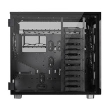 „Thermaltake View 91 TG RGB Ultra Tower“ juodas korpusas „Thermaltake View 91 TG RGB Ultra Tower“ juodas korpusas
