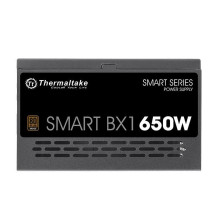 „Thermaltake Smart BX1“ maitinimo blokas 650 W 24 kontaktų ATX ATX juodas „Thermaltake Smart BX1“ maitinimo blokas 650 W 24 kontaktų ATX ATX juodas