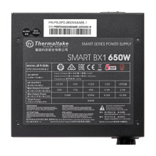 Thermaltake Smart BX1 power supply unit 650 W 24-pin ATX ATX Black Thermaltake Smart BX1 power supply unit 650 W 24-pin ATX ATX Black