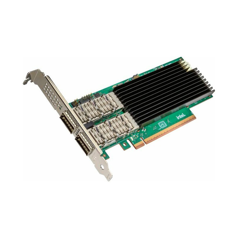 Network card Intel NIC / PCiE, up to 200Gb, 2 x QSFP28, Bulk