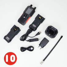 Bax with 10 pcs Portable CB radio station PNI Escort HP 102 multi standard, ASQ, 4W, 12V-24V, NRC, Dual Watch, Roger Bee