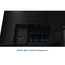 LCD Monitor, SAMSUNG, 27 ", 1920 x 1080 pixels, Full HD, Native aspect ratio 16:9, LCD, Flat, LS27HG310EUXEN