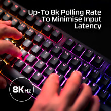 KEYBOARD ORIGINS 2 1800 RGB / BLACK B4QS4AA ABA HYPERX