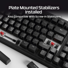 KEYBOARD ORIGINS 2 1800 RGB / BLACK B4QS4AA ABA HYPERX