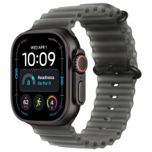 Išmanusis laikrodis Apple Watch Ultra 4 (2026) 5G 49mm Juodas titano korpusas su permatomu juodu vandenyno spalvos dirže Išmanusis laikrodis Apple Watch Ultra 4 (2026) 5G 49mm Juodas titano korpusas su permatomu juodu vandenyno spalvos dirže