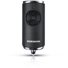 Hormann HSE 4 868Mhz BiSecure Remote Control Black Matte with Chrome Covers