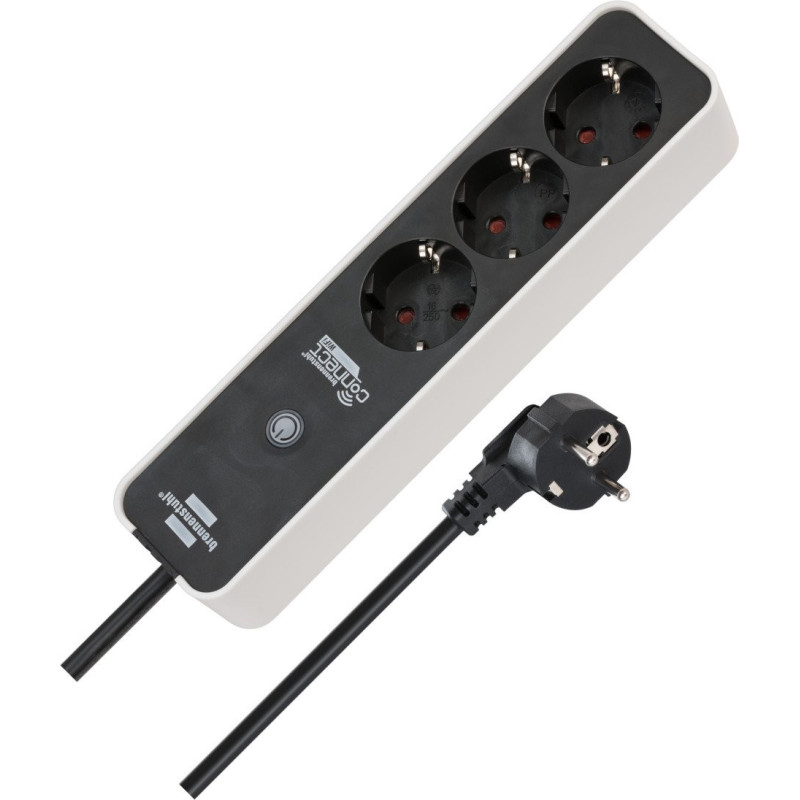 Power strip Brennenstuhl Ecolor WIFI 3-socket *DE* WS EC0102 DE (1153230621)