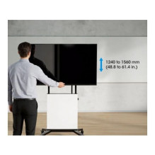 TV mount 2.54 m (100") Black, White (462730) Manhattan