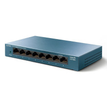 TP-Link 8 prievadų 10 / 100 / 1000Mbps stalinis tinklo jungiklis
