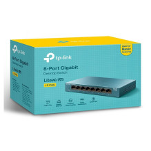 TP-Link 8 prievadų 10 / 100 / 1000Mbps stalinis tinklo jungiklis