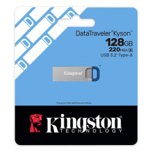 USB atmintukas PNY Kingston Technology DataTraveler 128GB Kyson 220 MB / s Metalinis USB 3.2 Gen 1 (DTKNG2 / 128GB) USB atmintukas PNY Kingston Technology DataTraveler 128GB Kyson 220 MB / s Metalinis USB 3.2 Gen 1 (DTKNG2 / 128GB)