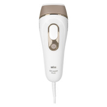 Epilatorius - Braun Silk-Expert Pro 5 PL5243 400 000 Blyksnių Auksinis, Baltas