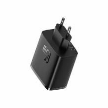 Sieninis Įkroviklis - Baseus OS-Cube Pro 2 × USB-C + USB 65 W Juodas Sieninis Įkroviklis - Baseus OS-Cube Pro 2 × USB-C + USB 65 W Juodas