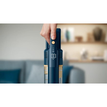 Dulkių Siurblys - Philips 5000 Belaidis Šluotinis Dulkių Siurblys XC5043 / 01 Mėlynas, Geltonas