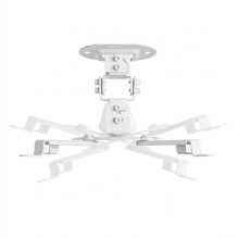 Projektoriaus Lubų Laikiklis - Maclean MC-200 W 54-320 mm 13,5 kg 180° ±15° Baltas Projektoriaus Lubų Laikiklis - Maclean MC-200 W 54-320 mm 13,5 kg 180° ±15° Baltas