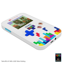 Žaidimų konsolė - My Arcade Go Gamer + Kelioninis dėklas Tetris Nauja Versija Balta