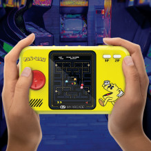 Žaidimų konsolė - My Arcade Pocket Player Pro + Kelioninis dėklas Pac-Man 2,75 col. Geltona Juoda Žaidimų konsolė - My Arcade Pocket Player Pro + Kelioninis dėklas Pac-Man 2,75 col. Geltona Juoda
