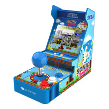Žaidimų konsolė - My Arcade Sonic The Hedgehog Joystick Player, įvairiaspalvė, 3,5 colio, USB-C, 3,5 mm, USB / AA bateri