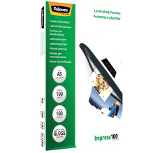 LAMINATOR POUCH GLOSSY / A5 100 100PCS 5351002 FELLOWES LAMINATOR POUCH GLOSSY / A5 100 100PCS 5351002 FELLOWES