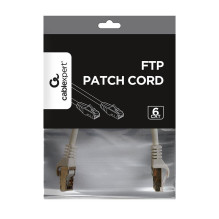 PATCH CABLE CAT6 FTP 0.25M / PP6-0.25M GEMBIRD PATCH CABLE CAT6 FTP 0.25M / PP6-0.25M GEMBIRD