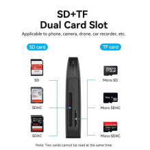 ATMINTIES SKAITYTUVAS USB3.0 / SD / TF CLFB0 VENTION