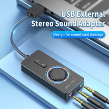 Garso plokštės adapteris USB / 0,15 m CDRBB VENTION Garso plokštės adapteris USB / 0,15 m CDRBB VENTION