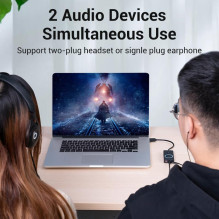 SOUND CARD ADAPTER USB / 0.15M CDRBB VENTION SOUND CARD ADAPTER USB / 0.15M CDRBB VENTION