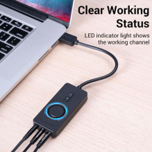 SOUND CARD ADAPTER USB / 0.15M CDRBB VENTION SOUND CARD ADAPTER USB / 0.15M CDRBB VENTION