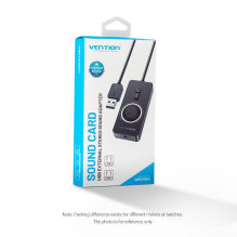 SOUND CARD ADAPTER USB / 0.15M CDRBB VENTION SOUND CARD ADAPTER USB / 0.15M CDRBB VENTION